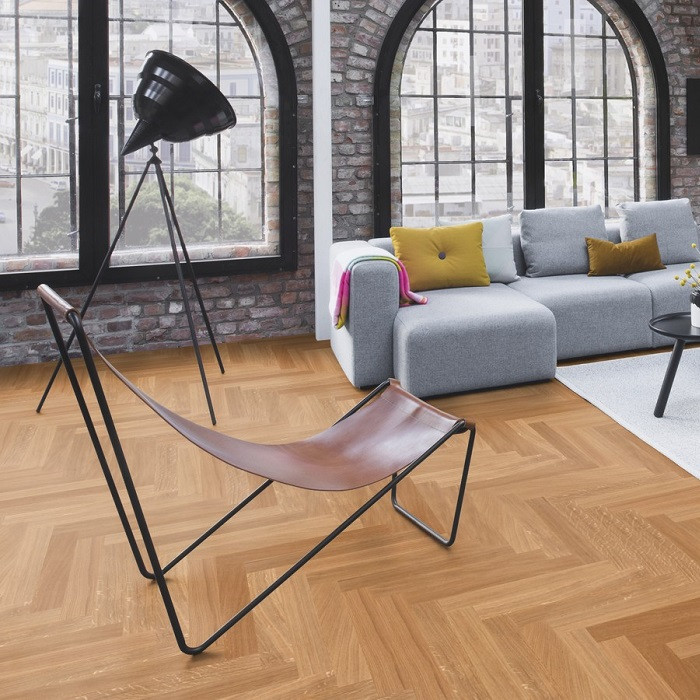 BOEN HERRINGBONE ENGINEERED WOOD FLOORING NORDIC COLLECTION BELLEVUE BEECH PRIME NATURAL OIL 70MM-CALL FOR PRICE