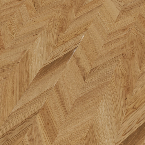 PARADOR CHEVRON ENGINEERED WOOD FLOORING TRENDTIME OAK MATT LACQUER 95X570MM