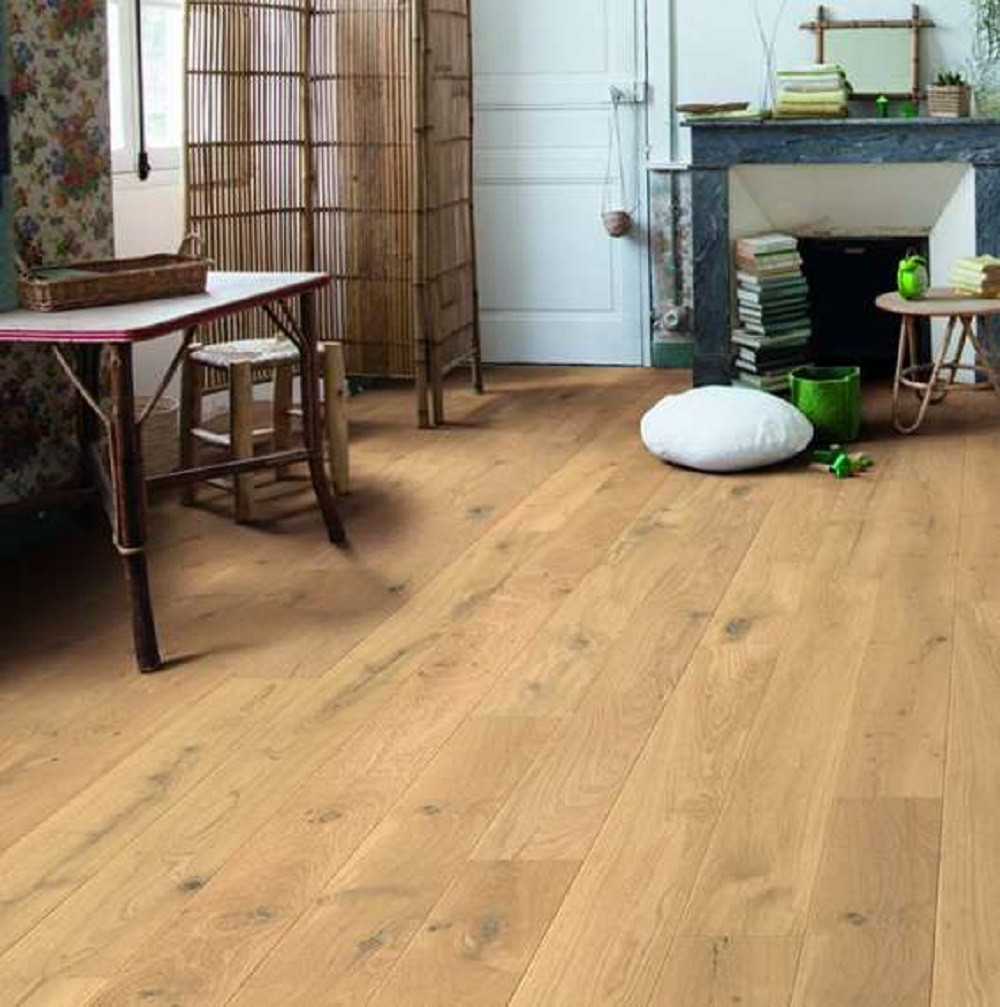 QUICK STEP ENGINEERED WOOD COMPACT COLLECTION OAK COUNTRY RAW EXTRA  MATT LACQUERED FLOORING 145x1820mm