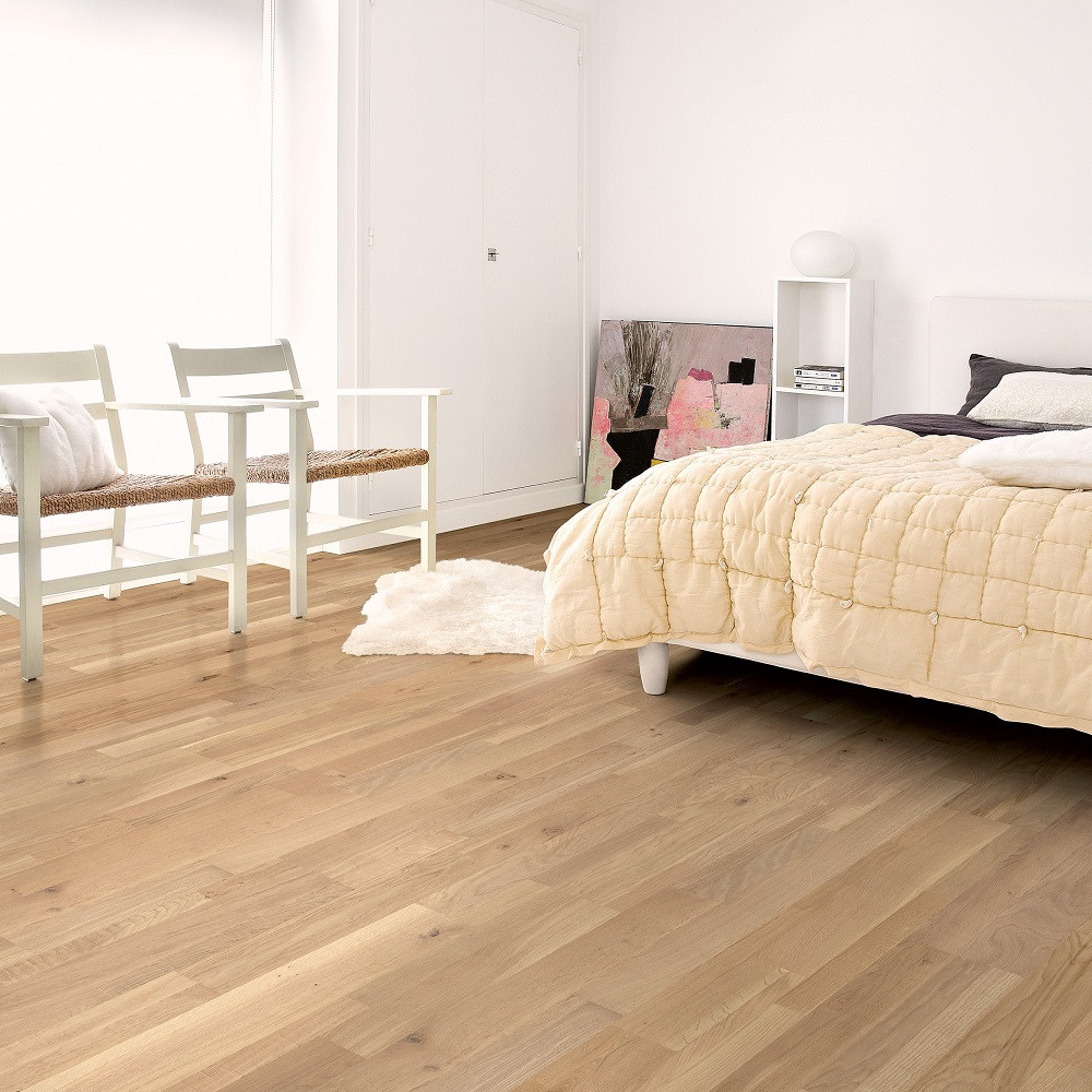 QUICK STEP ENGINEERED WOOD VARIANO COLLECTION  OAK DYNAMIC RAW LACQUERED FLOORING 190x2200mm