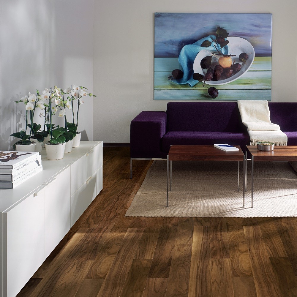 KAHRS Unity Collection  Walnut Garden Satin  Lacquer  Swedish Engineered  Flooring 125mm - CALL FOR PRICE