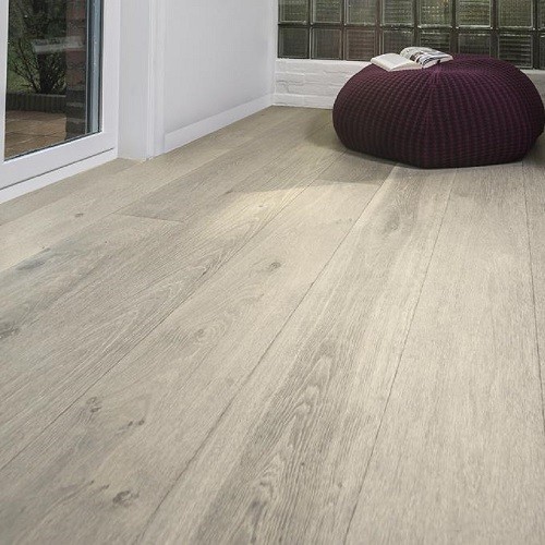 LALEGNO ENGINEERED WOOD FLOORING ANTIQ COLLECTION  GRENACHE OAK SMOKED BRUSHED WHITE WASHED GREY OILED 220X2200MM - CALL FOR PRICE