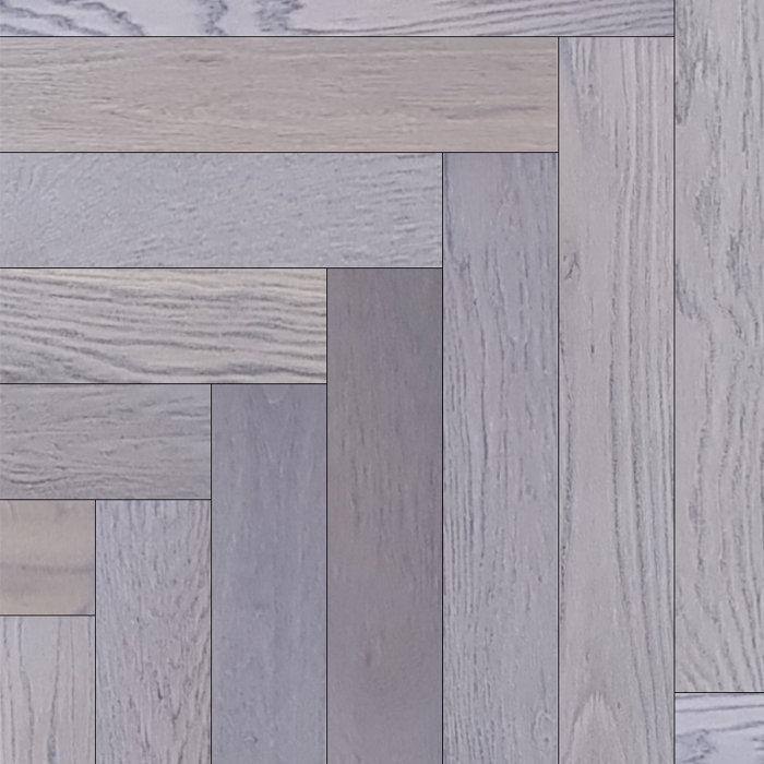 LIVIGNA HERRINGBONE ENGINEERED WOOD FLOORING GREY OILED RUSTIC OAK 120x600MM