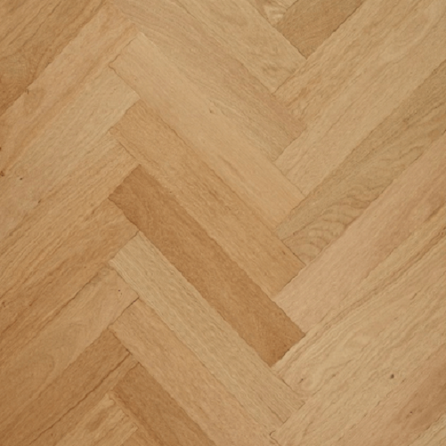 BROOKSFLOOR HERRINGBONE ENGINEERED WOOD FLOORING MULTIPLY OAK HATFIELD RUSTIC UNFINISHED 120MM