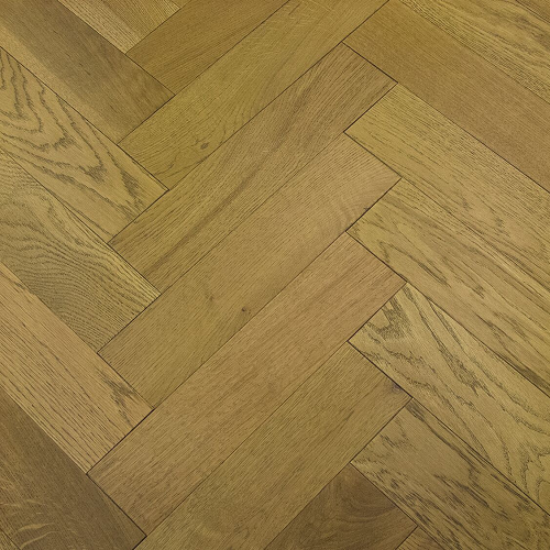 NATURAL SOLUTIONS HERRINGBONE  ENGINEERED WOOD FLOORING OAK SMOKED BRUSHED&UV OILED 100x400mm