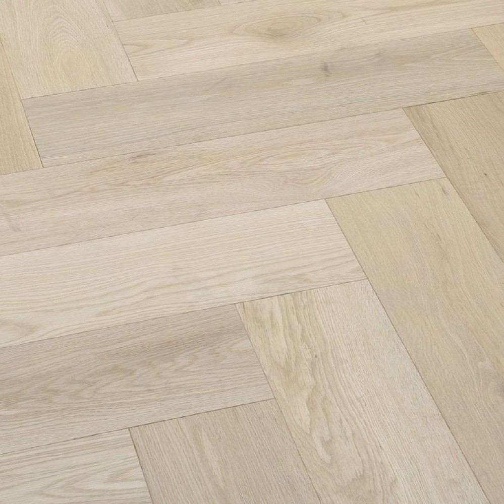 Denoel Engineered Oak Unfinished Parquet Flooring 90 x400mm