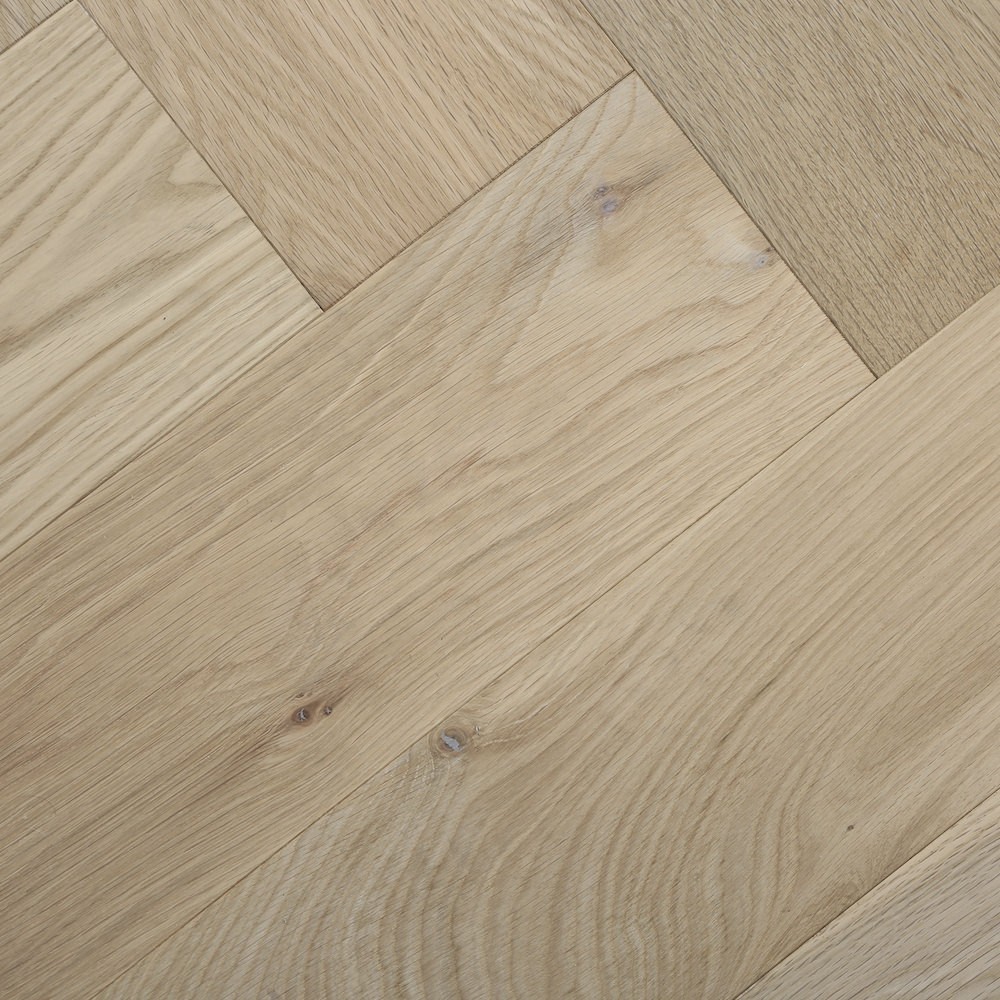 Denoel Engineered Oak Unfinished Parquet Flooring 90 x400mm