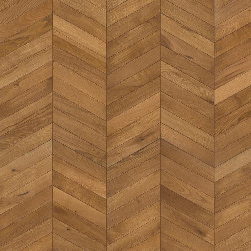 KAHRS Chevron Swedish Engineered wood Flooring  Oak Light Brown Oiled  305mm