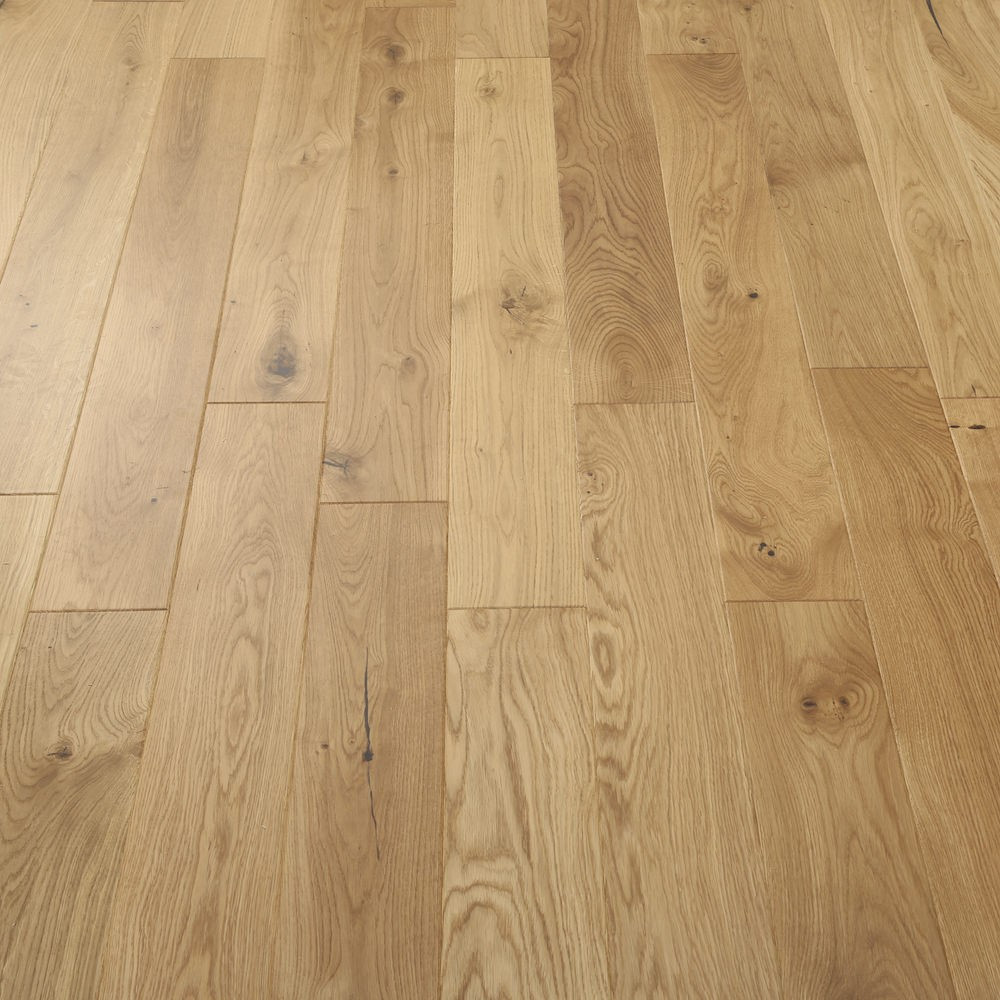 LIVLIVIGNA ENGINEERED WOOD FLOORING OAK RUSTIC BRUSHED MATT LACQUERED 125x400-1200mm