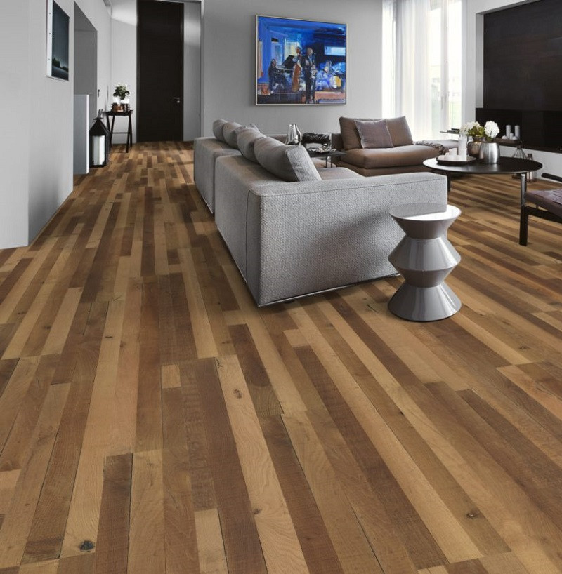 KAHRS Da Capo Oak Reclaimed Indietro Oiled Swedish Engineered Flooring 190mm - CALL FOR PRICE 