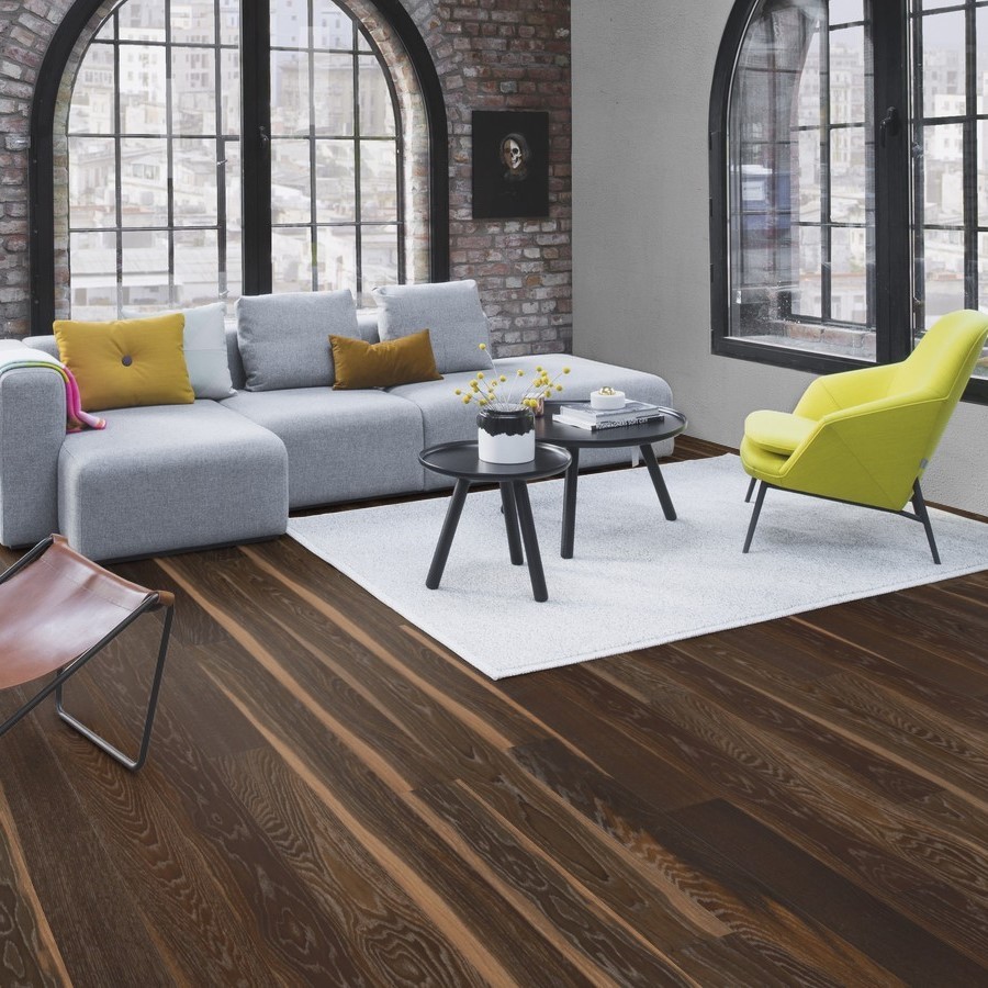 BOEN ENGINEERED WOOD FLOORING URBAN COLLECTION LAVA OAK BRUSHED PRIME OILED 138MM-CALL FOR PRICE