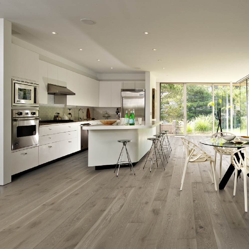 KAHRS Nouveau Collection Oak GRAY Matt Lacquer  Swedish Engineered  Flooring 187mm - CALL FOR PRICE