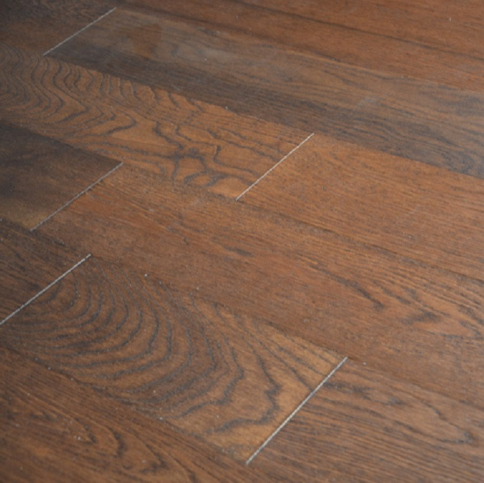 YNDE-125 ENGINEERED WOOD FLOORING MULTIPLY OAK SMOKY BRUSHED MATT LACQUERED 125MM