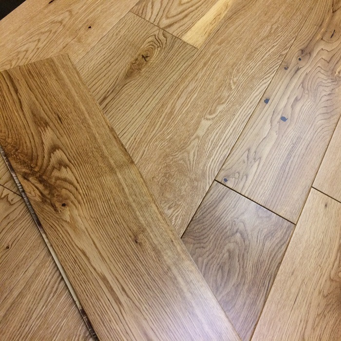 YNDE-150 ENGINEERED WOOD FLOORING OAK UV LACQUERED 150xRANDOM