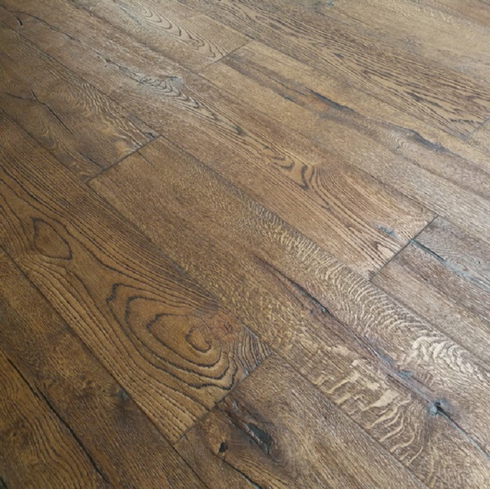 YNDE-ANTIQUE ENGINEERED DISTRESSED VINTAGE OAK BROWN ANTIQUE  190x1900mm