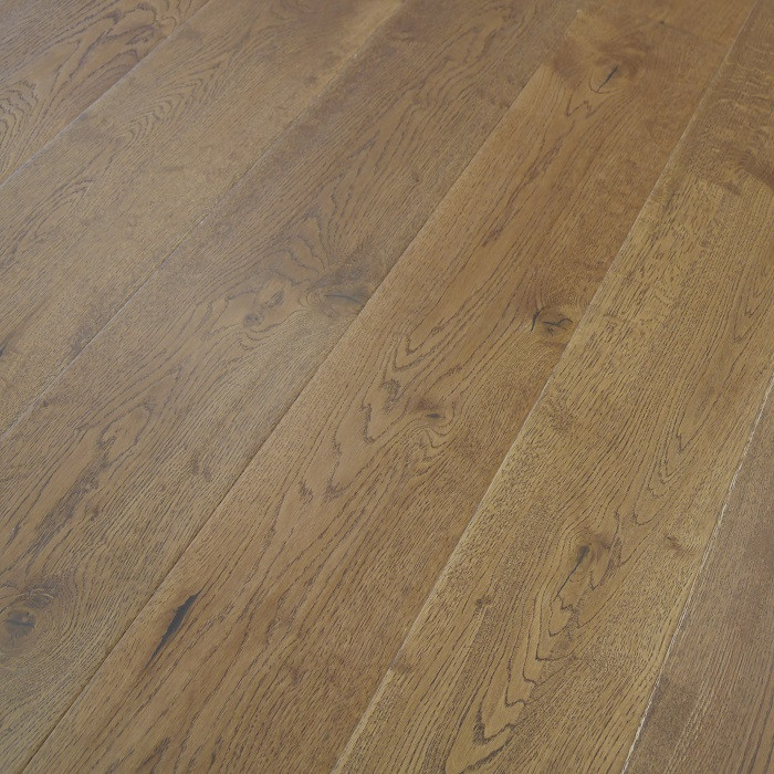 YNDE-190 ENGINEERED WOOD FLOORING RUSTIC GOLDEN HANDSCRAPPED OILED OAK 190x1900mm