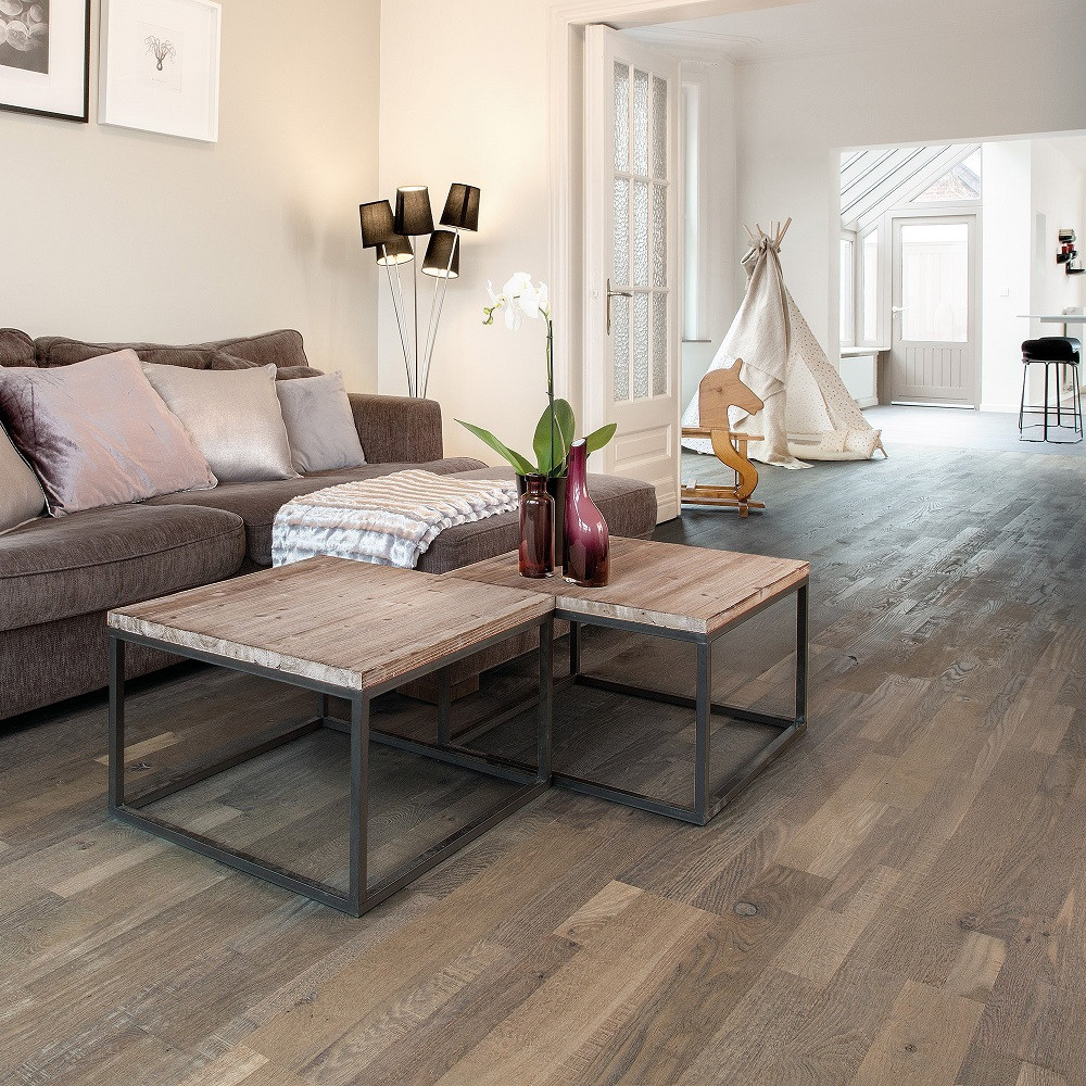 QUICK STEP ENGINEERED WOOD VARIANO COLLECTION  OAK ROYAL GREY OILED  FLOORING  190x2200mm