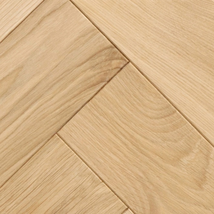 LIVIGNA HERRINGBONE ENGINEERED WOOD FLOORING UNFINISHED SMOKED PRIME OAK 100X500MM