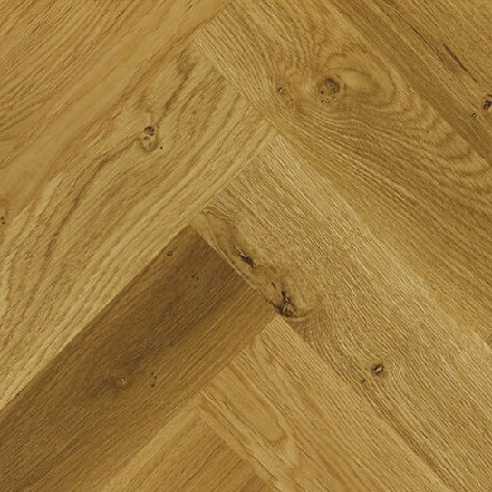 ABL EAST EUROPEAN HERRINGBONE  ENGINEERED WOOD  FLOORING RUSTIC UNFINISHED FSC OAK 105X600MM