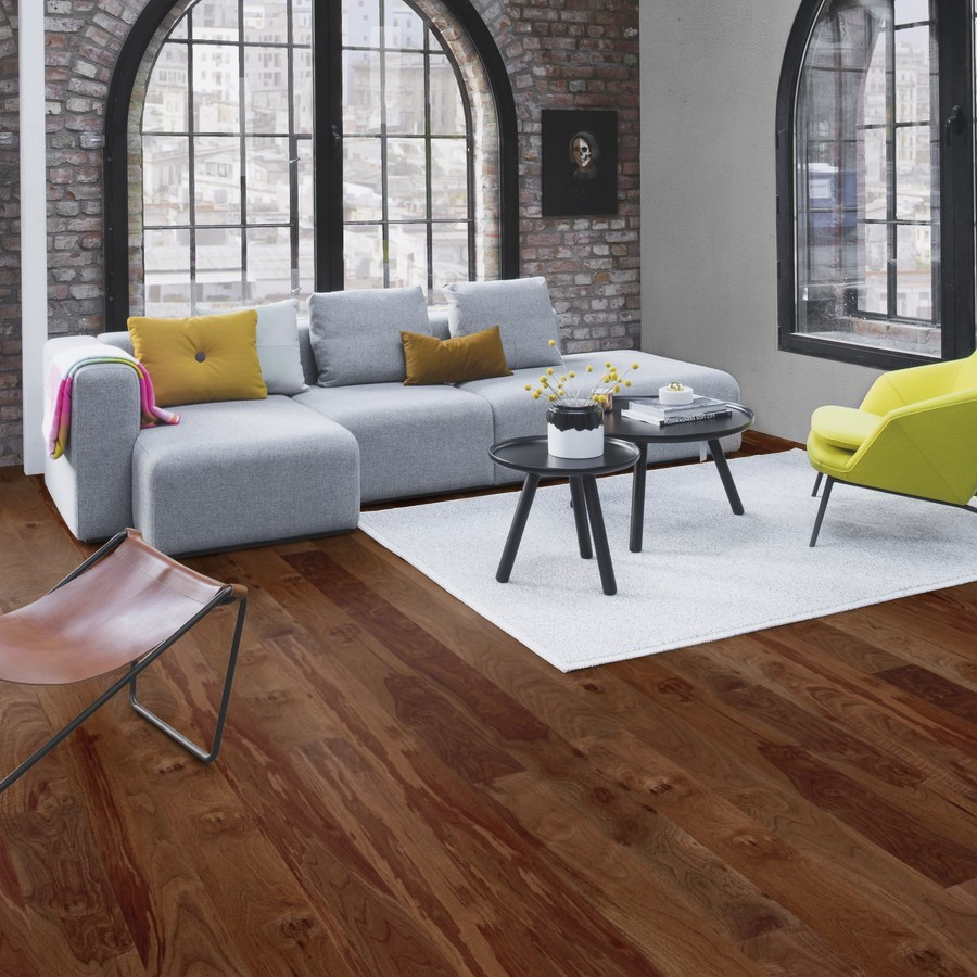 BOEN ENGINEERED WOOD FLOORING URBAN COLLECTION ANIMOSO WALNUT AMERICAN PRIME MATT LACQUERED 138MM - CALL FOR PRICE