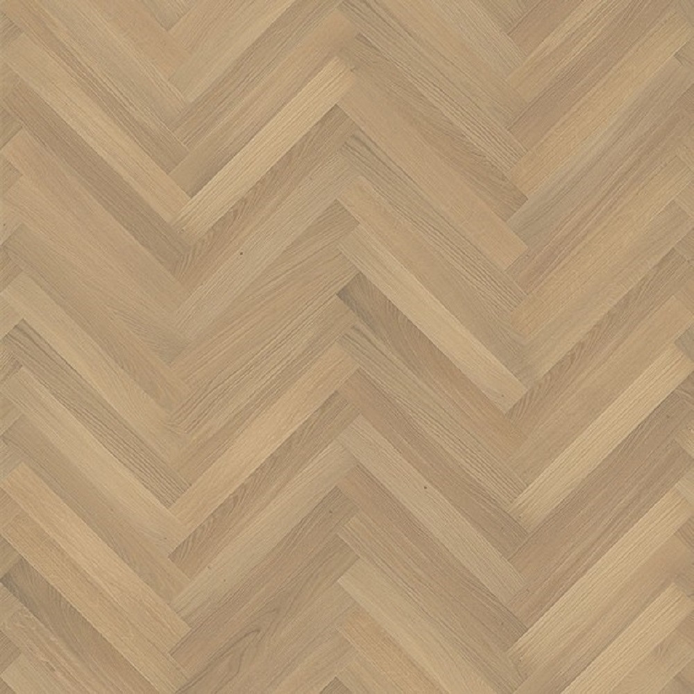 KAHRS Modern Classic Collection Herringbone Swedish Engineered Wood Flooring Oak AB Dim White Nature Oil  120mm - CALL FOR PRICE