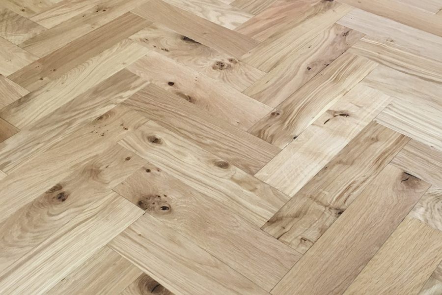 V4 Engineered Oak Oiled Natural Hardwax Parquet 