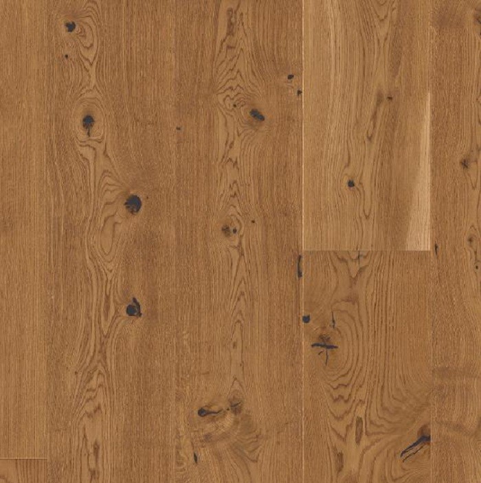BOEN ENGINEERED WOOD FLOORING RUSTIC COLLECTION CHALETINO HONEY OAK RUSTIC BRUSHED OILED 300MM - CALL FOR PRICE