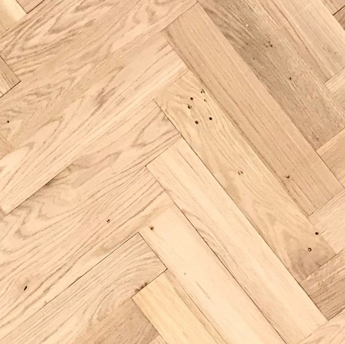 Herringbone Engineered Oakunfinished Rustic Wood Flooring 11mm