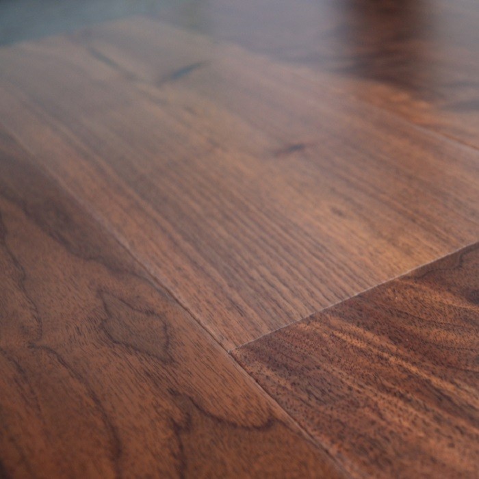 Uv Lacquered Engineered Wood Flooring, Black Walnut Hardwood Flooring