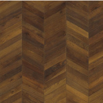 KAHRS CHEVRON SWEDISH ENGINEERED WOOD FLOORING OAK Dark Brown Oiled 305mm