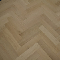 Y2 HERRINBONE ENGINEERED WOOD FLOORING CLASSIC UNFINISHED OAK 80x300mm