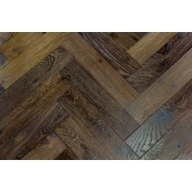 V4 Engineered Oak Oiled Tannery Brown Parquet 