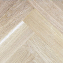 LIVIGNA HERRINGBONE SOLID WOOD FLOORING OAK UNFINISHED 70x230MM