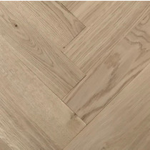 LIVIGNA HERRINGBONE SOLID WOOD FLOORING OAK RUSTIC UNFINISHED 70X230MM