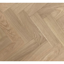 LIVIGNA HERRINGBONE ENGINEERED WOOD FLOORING UNFINISHED PRIME OAK 70X350MM