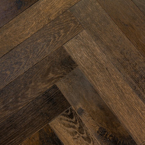 Denoel Engineered Oak Oiled Foundary Steel Parquet Flooring 90 x 360mm