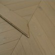 YNDE-PARQUET  CHEVRON ENGINEERED WOOD FLOORING GREY MATT LACQURED OAK 90x750mm