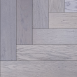 LIVIGNA HERRINGBONE ENGINEERED WOOD FLOORING GREY OILED RUSTIC OAK 120x600MM