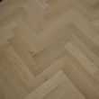 YNDE-PARQUET HERRINBONE ENGINEERED WOOD FLOORING CLASSIC UNFINISHED OAK 90x300mm