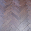 YNDE-PARQUET HERRINBONE ENGINEERED WOOD FLOORING WALNUT STAINED BRUSHED MATT LAC 80x300mm