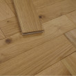 YNDE-PARQUET HERRINBONE ENGINEERED WOOD FLOORING  BRUSHED OAK UV OILED 90x400mm