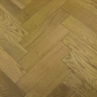 NATURAL SOLUTIONS HERRINGBONE  ENGINEERED WOOD FLOORING OAK SMOKED BRUSHED&UV OILED 100x400mm