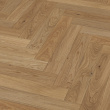 PARADOR HERRINGBONE  ENGINEERED WOOD FLOORING TRENDTIME OAK CREAM MATT LACQUER 95X570MM