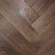 CAPRIO DURHAM Oak Rustic Distressed & Oiled Parquet , Brown