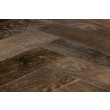 Denoel Engineered Oak Oiled Tannery Brown Parquet Flooring 90 x 360mm