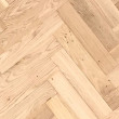 LIVIGNA HERRINGBONE SOLID WOOD FLOORING OAK RUSTIC UNFINISHED 70X350MM