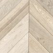 LIVIGNA CHEVRONS ENGINEERED WOOD FLOORING OAK UNFINISHED 90X540mm