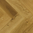 ABL EAST EUROPEAN HERRINGBONE  ENGINEERED WOOD  FLOORING RUSTIC UNFINISHED FSC OAK 105X600MM