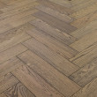 Denoel Engineered Oak Oiled Frozen Umber Parquet Flooring 90 x 360mm